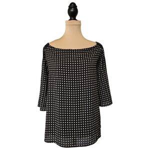 Bailey/44 Off Shoulder 3/4 Sleeve Blouse Sz M